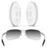 ToughAsNails Clear Replacement Nose Pads Pieces for Oakley Felon view 1