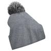 Beechfield Big Girls Snowstar Duo Extreme Winter Hat (One Size) (White/Black) view 3