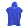 Poncho Changing Robe/Change Robe - Quick-Dry MICROFIBER - Adjustable Sleeves [CHOOSE COLOR] Adult Size (Aqua) view 2