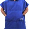 Poncho Changing Robe/Change Robe - Quick-Dry MICROFIBER - Adjustable Sleeves [CHOOSE COLOR] Adult Size (Aqua) view 3