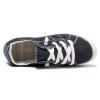 Women's Slip On Canvas Sneaker Low Top Casual Walking Shoes Classic Comfort Flat Fashion Sneakers (Blue 08) view 3