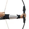 AMEYXGS Archery Arm Guard Leather Traditional Archery Protective Adjustable Protector Bracer Arm Guard Protective Equipment for Outdoor Hunting Practice (11) view 4