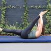 Gymnastics Tumbling Mats Portable Gymnastics Mat 4 Folding Tumbling Mat 4'x10'x2"Thick Yoga Mat Exercise Mat with Carrying Handles for home Workout outdoor Yoga Gymnastic view 2