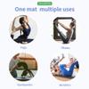 Gymnastics Tumbling Mats Portable Gymnastics Mat 4 Folding Tumbling Mat 4'x10'x2"Thick Yoga Mat Exercise Mat with Carrying Handles for home Workout outdoor Yoga Gymnastic view 4
