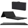 Gymnastics Tumbling Mats Portable Gymnastics Mat 4 Folding Tumbling Mat 4'x8'x2"Thick Yoga Mat Exercise Mat with Carrying Handles for home Workout outdoor Yoga Gymnastic view 1