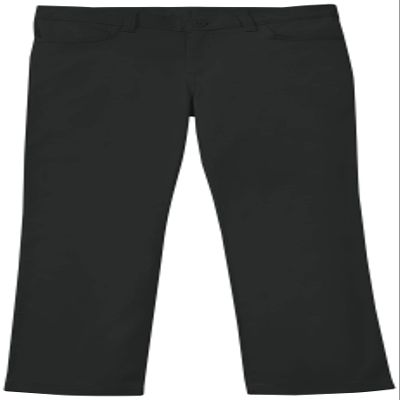 Classroom Uniforms Girls Girls Plus Stretch Matchstick Leg Pant_Black_8h, 51283A