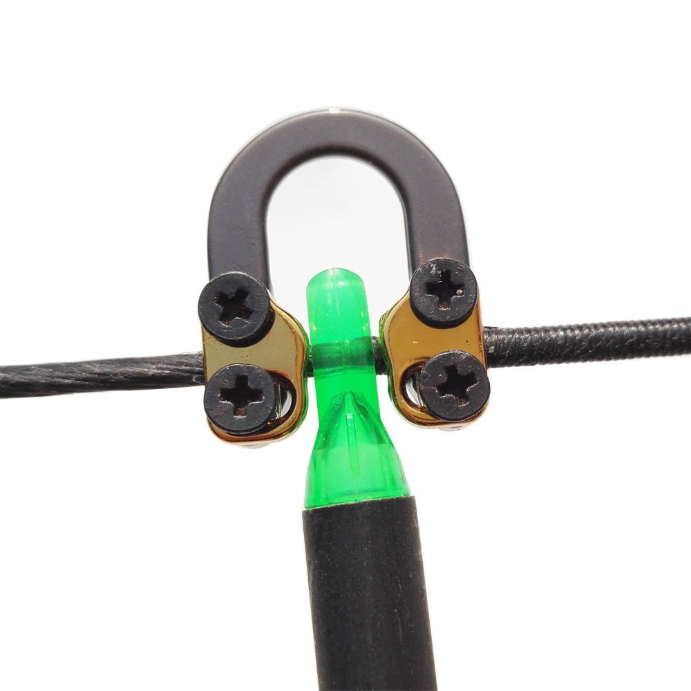 3pcs Archery D Loop Buckle Metal D Ring Hunting D Loop Bow String Release Nocking Loop Buckle Release Accessories