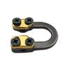 3pcs Archery D Loop Buckle Metal D Ring Hunting D Loop Bow String Release Nocking Loop Buckle Release Accessories view 4