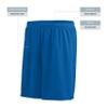 Augusta Sportswear Boys Octane Shorts Royal view 3