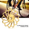 Derailleur Pulley, Aluminum Bearing Wheel for Mountain Bikes - Ceramic Guide Roller 13T-Gold view 3