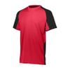 Augusta Sportswear Boys Cutter Jesey Red/Black view 1