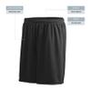 Augusta Sportswear Boys Octane Shorts Black view 3