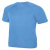 Augusta Sporswear Boys Attain Wicking Raglan Sleeve T-Shirt Columbia Blue view 1