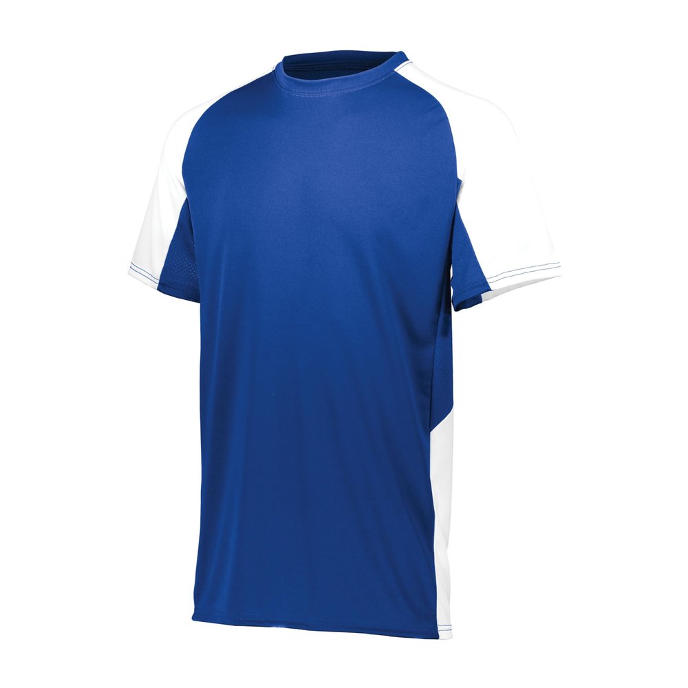 Augusta Sportswear Boys Cutter Jesey Royal/White