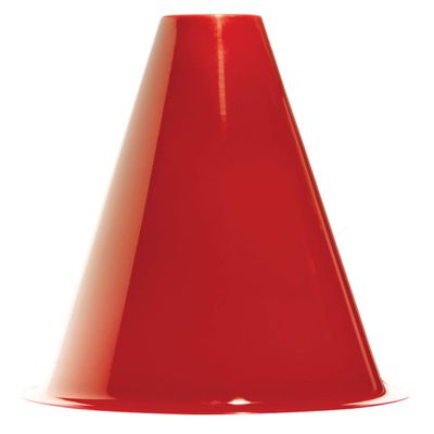 Anderson's Premium Red 8" Megaphone Noisemaker Boost School Spirit Cheerleader Sports Football Basketball Homecoming Squad Team Party Dance Club Parade Competition Performance Fan Pack of 10