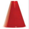Anderson's Premium Red 8" Megaphone Noisemaker Boost School Spirit Cheerleader Sports Football Basketball Homecoming Squad Team Party Dance Club Parade Competition Performance Fan Pack of 10 view 1