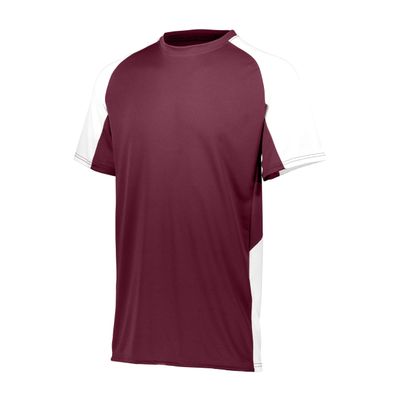Augusta Sportswear Boys Cutter Jesey Maroon/White