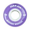 Bigfoot Skateboard Wheels 83A Soft Street Cruiser Filmer with Ceramic Bearings (Purple, 55mm) view 2
