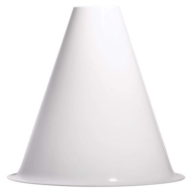 Anderson's Premium White 8" Megaphone Noisemaker Boost School Spirit Cheerleader Sports Football Basketball Homecoming Squad Team Party Dance Club Parade Competition Performance Fan Pack of 10