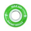 Bigfoot Skateboard Wheels 83A Soft Street Cruiser Filmer with Ceramic Bearings (Green, 53mm) view 2