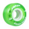 Bigfoot Skateboard Wheels 83A Soft Street Cruiser Filmer with Ceramic Bearings (Green, 53mm) view 3