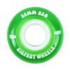 Bigfoot Skateboard Wheels 83A Soft Street Cruiser Filmer with Ceramic Bearings (Green, 55mm) view 2