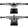Skateboard Cruiser Trucks and Wheels Package 83A Soft Wheels - ABEC 5 Bearings (55mm 83A Purple, Core 5.0" Silver (7.75")) view 2