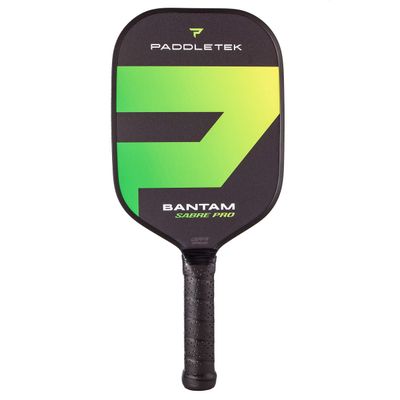Paddletek Bantam Sabre Pro - Professional Pickleball Paddles with Honeycomb Core - Polycarbonate Surface, Graphite PolyCore & High Tack Performance Grip - USAPA Approved (Green)