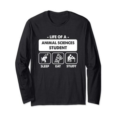 Animal Sciences Major Student Gift Long Sleeve T-Shirt