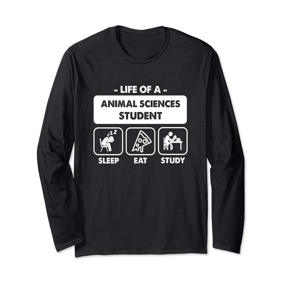 Animal Sciences Major Student Gift Long Sleeve T-Shirt