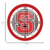 SunTime NC State Wolfpack - Weathered Wood Wall Clock view 3