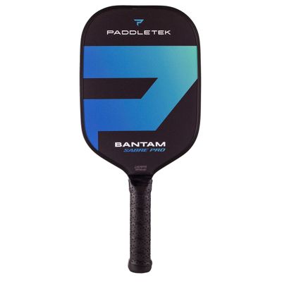 Paddletek Bantam Sabre Pro - Professional Pickleball Paddles with Honeycomb Core - Polycarbonate Surface, Graphite PolyCore & High Tack Performance Grip - USAPA Approved (Blue)