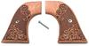 Premium Grips Compatible Replacement for Ruger Wrangler Grips .22lr Carved Rosewood view 1