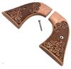Premium Grips Compatible Replacement for Ruger Wrangler Grips .22lr Carved Rosewood view 2