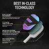 Paddletek Bantam EX-L Pickleball Paddle | Professional Pickleball Paddles with Honeycomb Core, Polycarbonate Surface, Bantom PolyCore & High Tack Performance Grip | USAPA Approved - Aurora Purple view 4