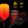 Paddletek Phoenix G6 Pickleball Paddle | Professional Pickleball Paddles with Honeycomb Core, Polycarbonate Surface, Graphite PolyCore & High Tack Performance Grip | USAPA Approved view 2