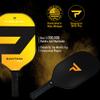 Paddletek Bantam EX-L Pickleball Paddle | Professional Pickleball Paddles with Honeycomb Core, Polycarbonate Surface, Bantom PolyCore & High Tack Performance Grip | USAPA Approved - Horizon (Yellow) view 2