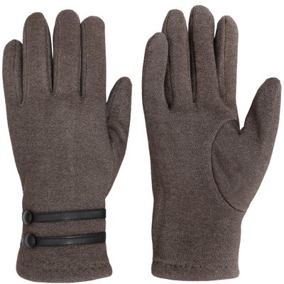 Boutique4Divas KMystic Womens Pattern Leopard Tartan Plaid Animal Winter Gloves (Denim Brown)
