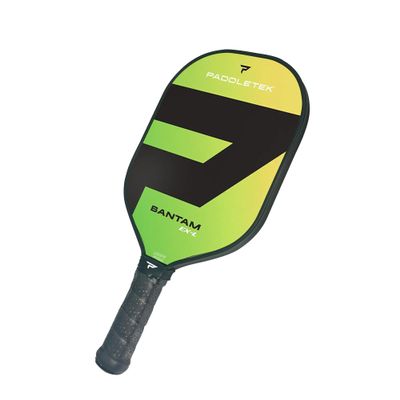 Paddletek Bantam EX-L Pickleball Paddle | Professional Pickleball Paddles with Honeycomb Core, Polycarbonate Surface, Bantom PolyCore & High Tack Performance Grip | USAPA Approved - Barium (Green)