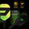 Paddletek Bantam EX-L Pickleball Paddle | Professional Pickleball Paddles with Honeycomb Core, Polycarbonate Surface, Bantom PolyCore & High Tack Performance Grip | USAPA Approved - Barium (Green) view 2