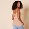 Amazon Essentials Women's Slim-Fit Camisole, Pack of 4, Camel/Dark Burgundy/Light Burgundy/Pale Mauve, X-Large view 3