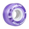 Bigfoot Skateboard Wheels 83A Soft Street Cruiser Filmer with Ceramic Bearings (Purple, 53mm) view 3