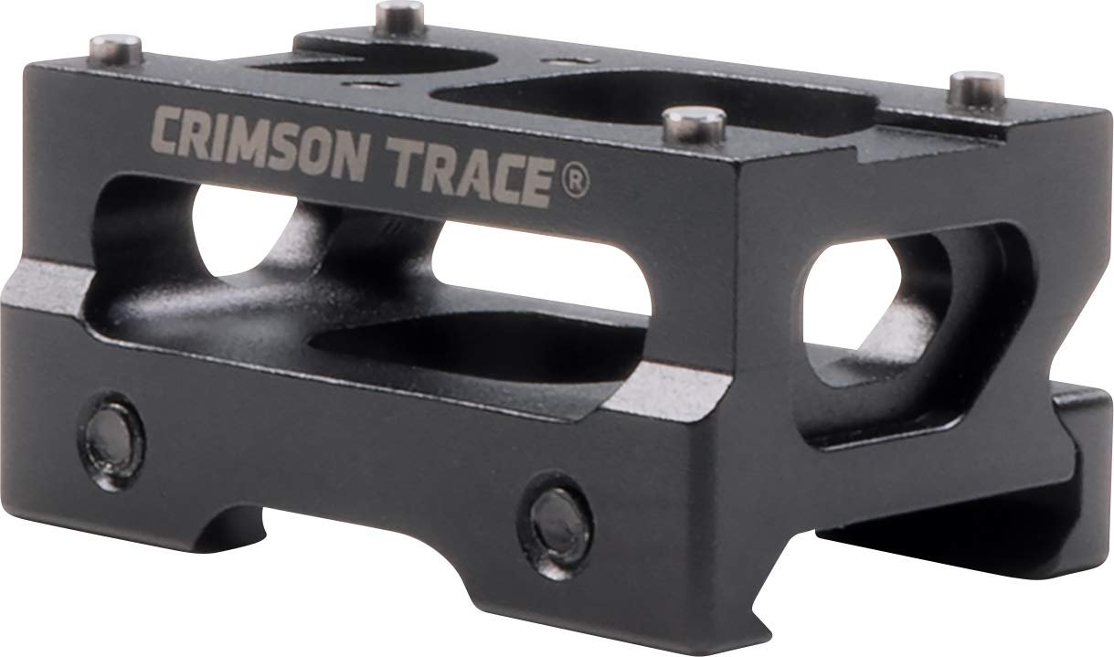 Crimson Trace Absolute Co-Witness Sight Riser for CT RAD and CTS-1300 with Pic Rail Mount and Heavy Duty Construction for BUIS Acquisition and Competition Shooting