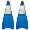 Flow Premium Rubber Long Fins for Swim and Lap Training - Youth Sizes for Kids, Young Men, and Women (XS 3-5 (Blue)) view 2