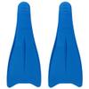 Flow Premium Rubber Long Fins for Swim and Lap Training - Youth Sizes for Kids, Young Men, and Women (XS 3-5 (Blue)) view 3