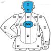 B21 Style Silhouette Target Blue (24x36 Inches) view 1