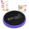 Ballet Turning Disc for Dancers, Gymnastics and Ice Skaters. Portable Turn Board for Dancing on Releve. Make Your Turns, Pirouette and Balance Better (Purple no Bag) view 1