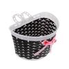 LEIPUPA Kids Bike Basket for 12 14 16 18 inch Girls Bike, Basket Kids Accessories, Black view 1