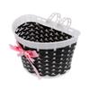 LEIPUPA Kids Bike Basket for 12 14 16 18 inch Girls Bike, Basket Kids Accessories, Black view 3