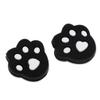 menolana Pack of 2 Tennis Vibration Dampeners Set - Racket Shock Absorbers - Great for Racquetball, Squash, Badminton Supplies - Choose Designs - Black Bear Paw view 1